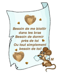 gif amour texte